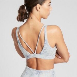 Athlete set BOTH size M worn once Elation Snow Dye 7/8 Tight,